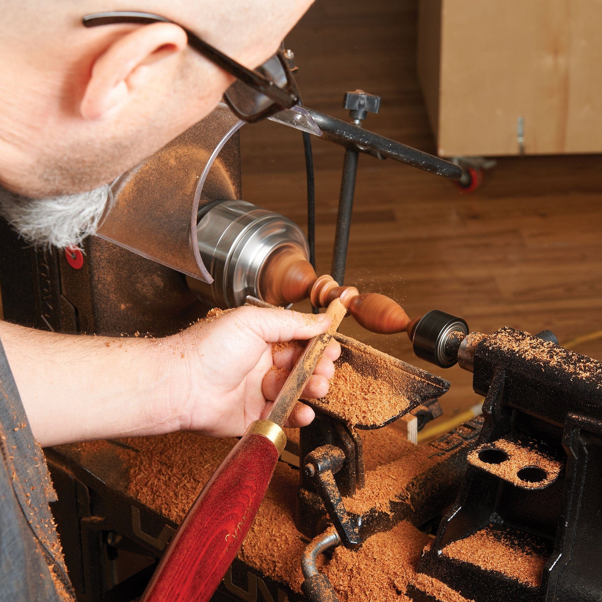 Turner's Tool Set with Extra Long 16" Handles - High Speed Steel  - 8 Piece alt 0