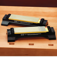 DuoSharp Plus - 8" Diamond Bench Stone with Base - Fine/Extra-Fine alt 0