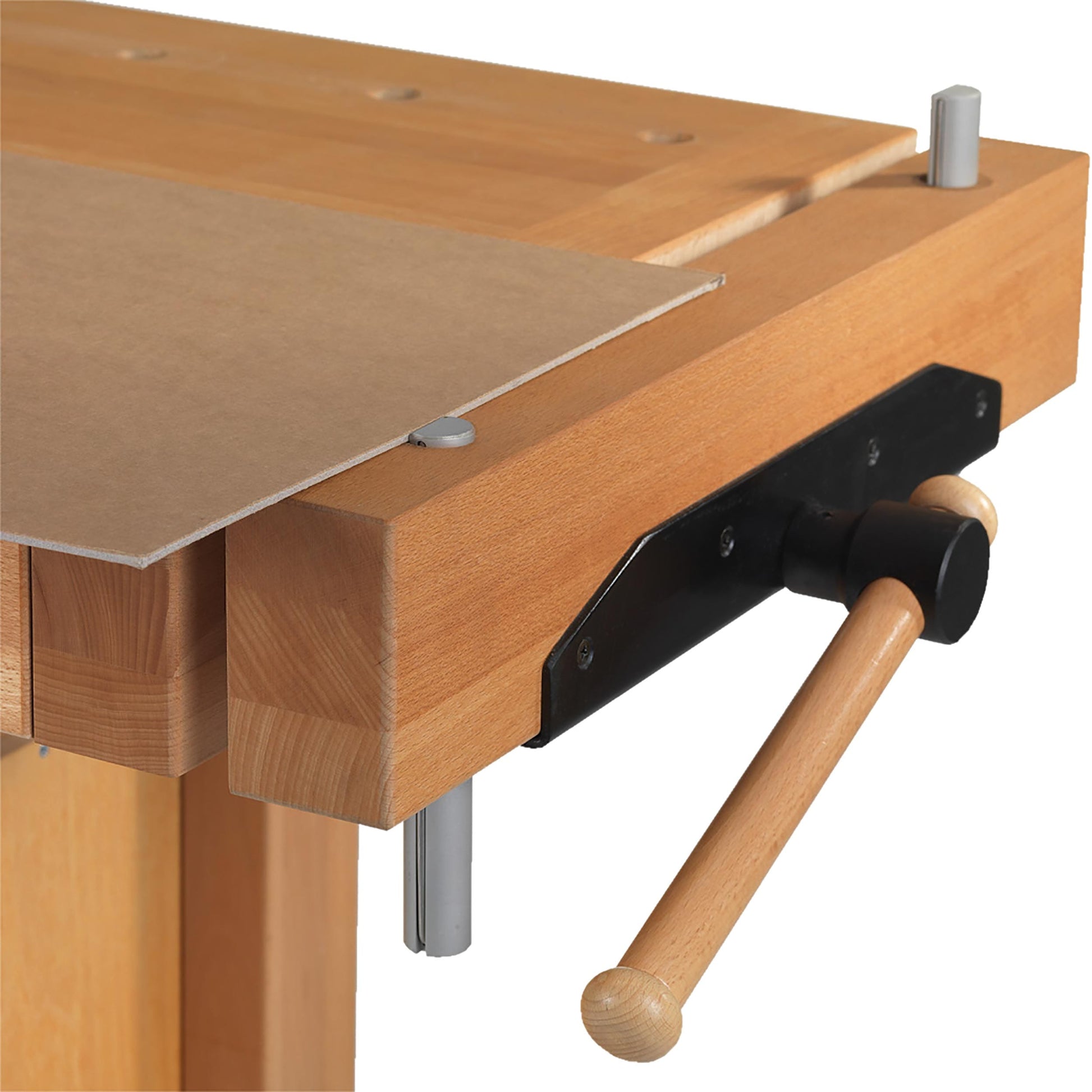 Aluminum Bench Dogs - 1" - 4 Pack alt 0