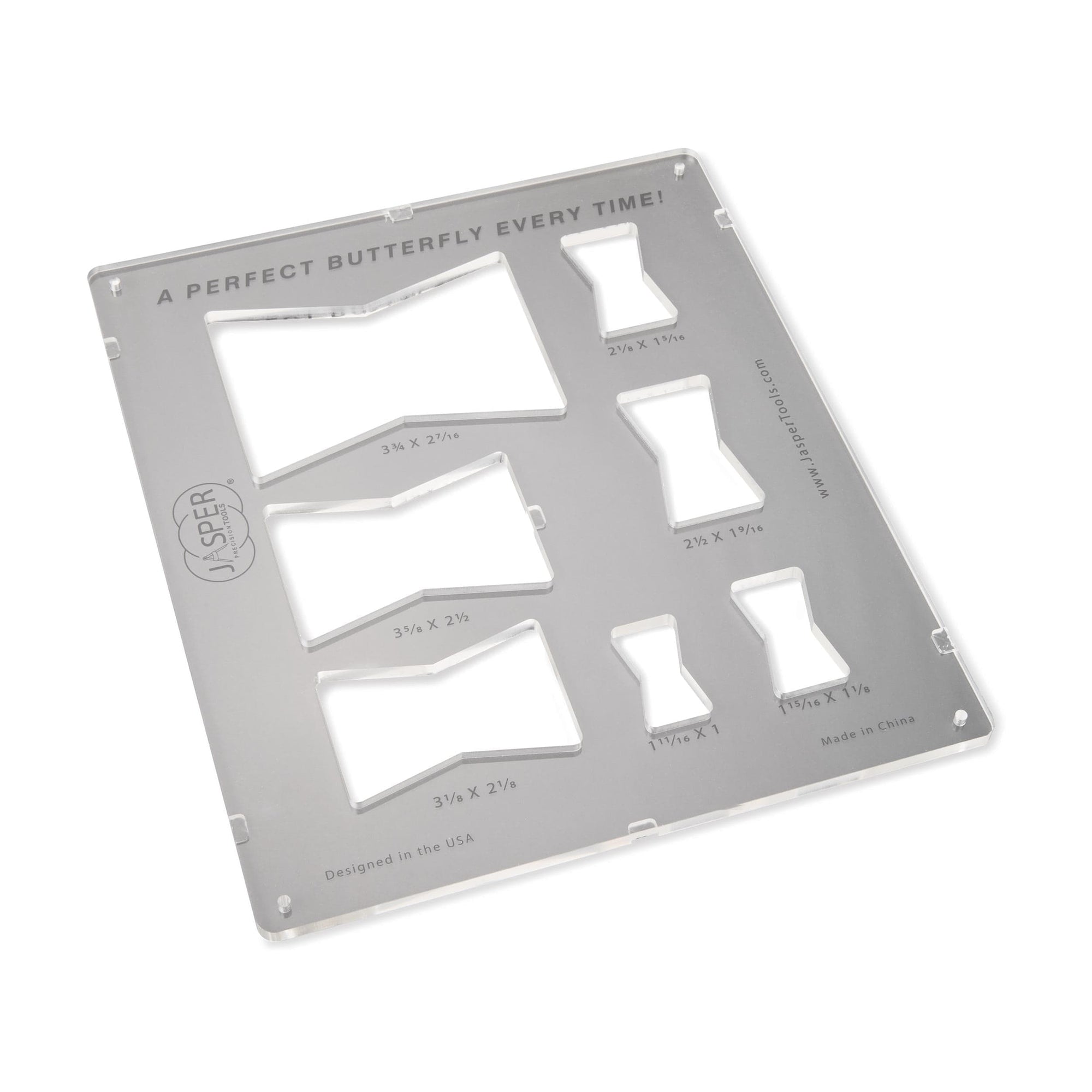 Butterfly Inlay Template alt 0