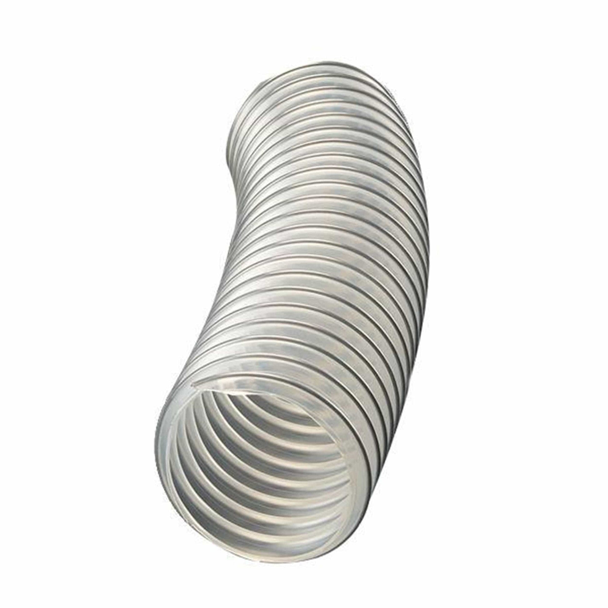 4" x 10' Flexthane Dust Collection Hose - Clear alt 0