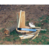 Woodworkers Shingle Froe for Riving Wood - 18" Handle alt 0