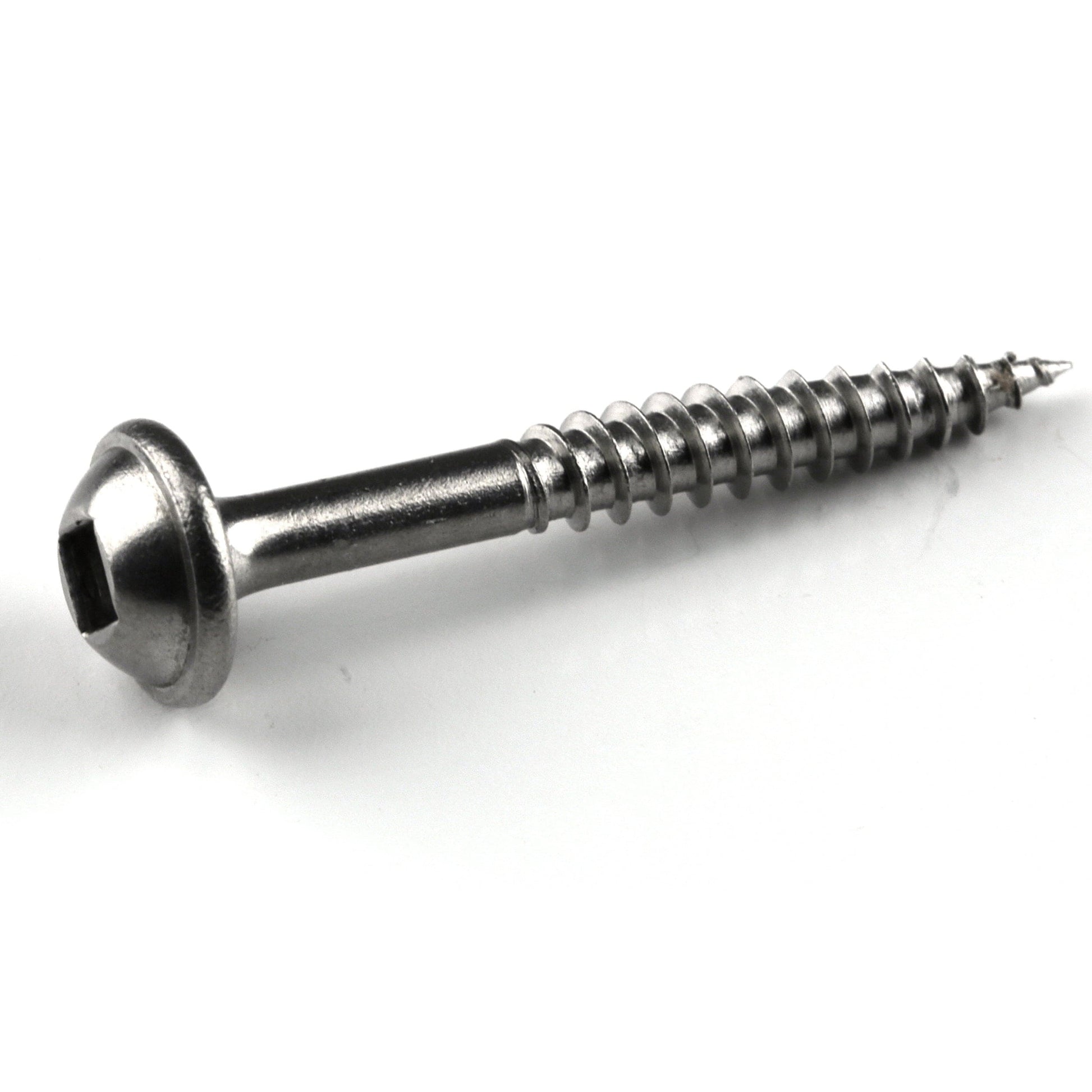 Pocket Hole Screw - #7 x 1-1/4" Fine - Stainless - 100 Piece alt 0