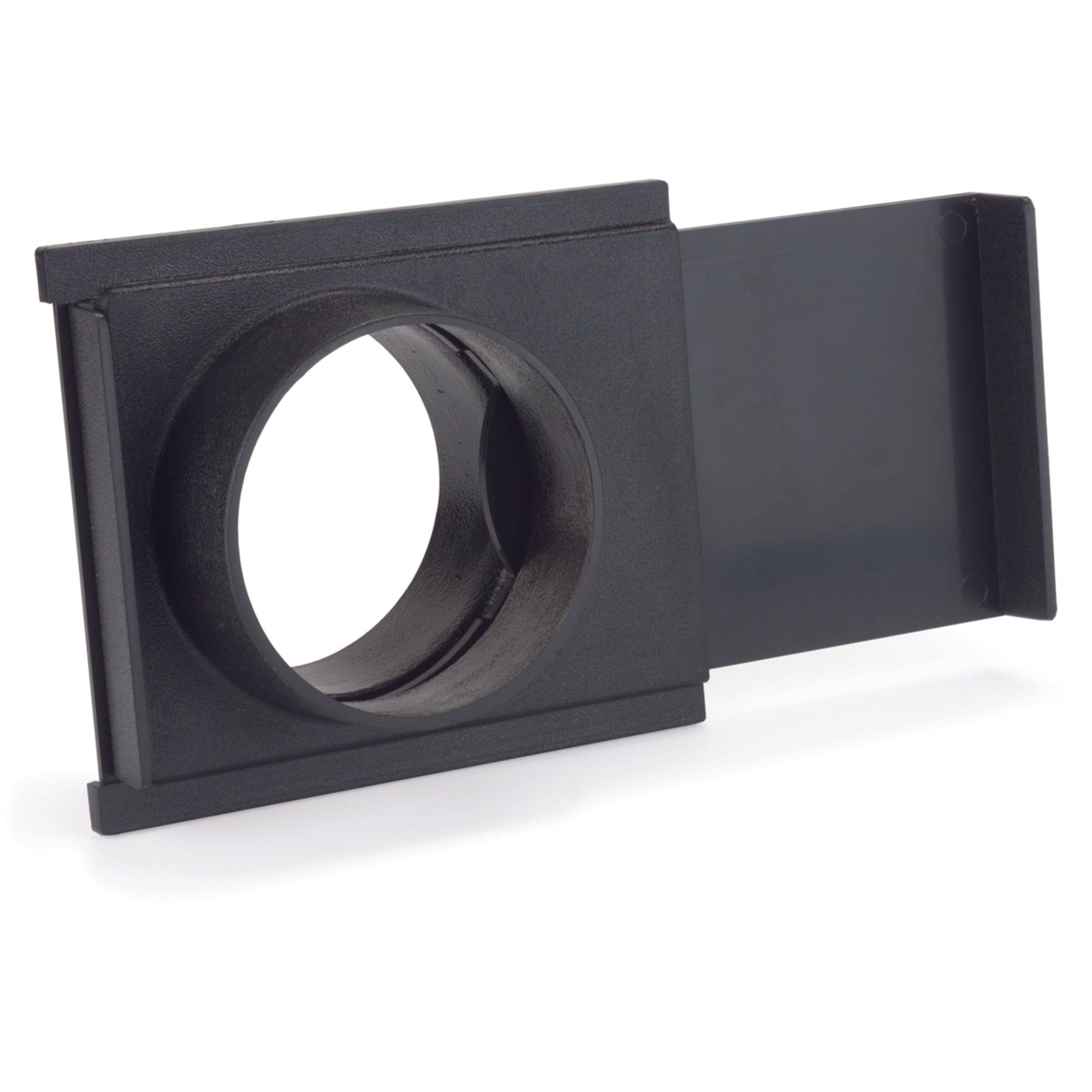 4" OD Self Clearing ABS Blast Gate Fitting alt 0