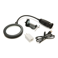 LED Shop Light With Magnifying Glass Head alt 0