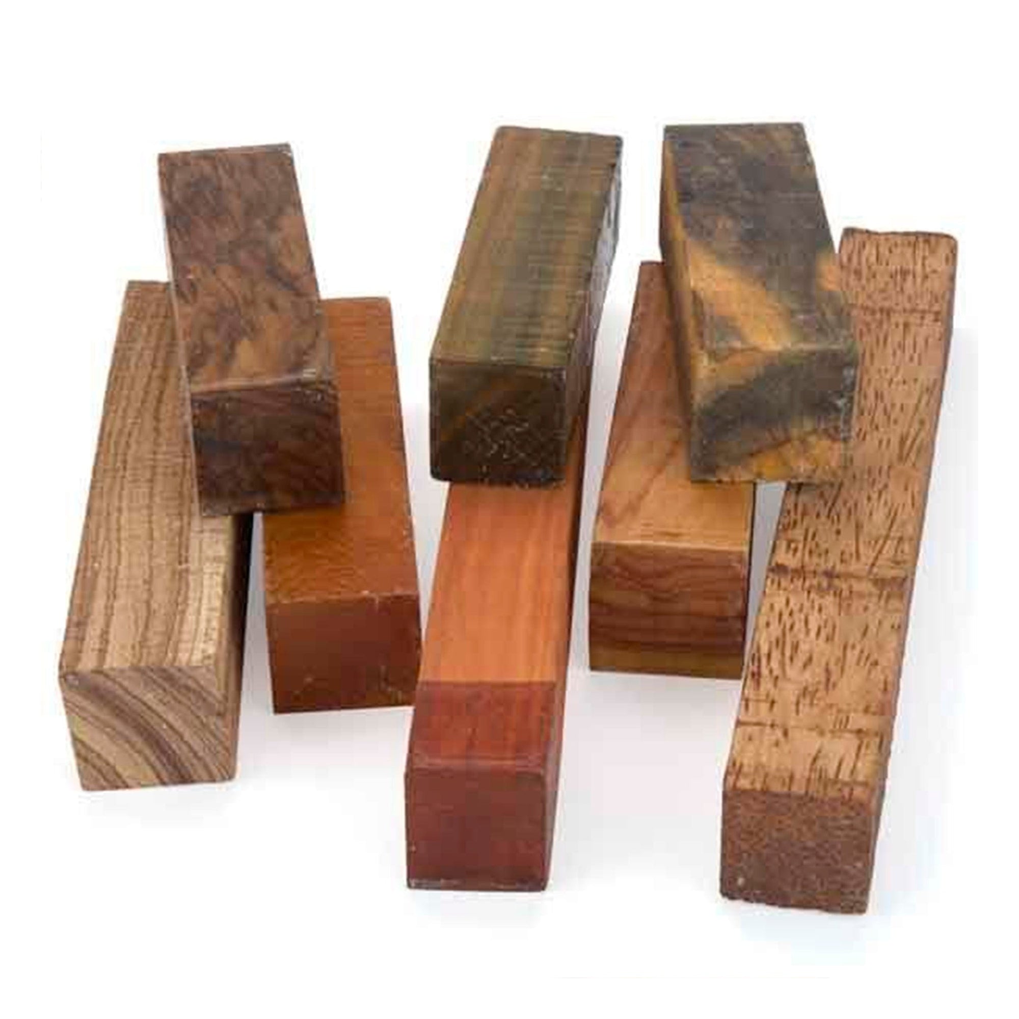 Wood Turner's Grab Bag # 2 - 2" Square Stock Assortment alt 0