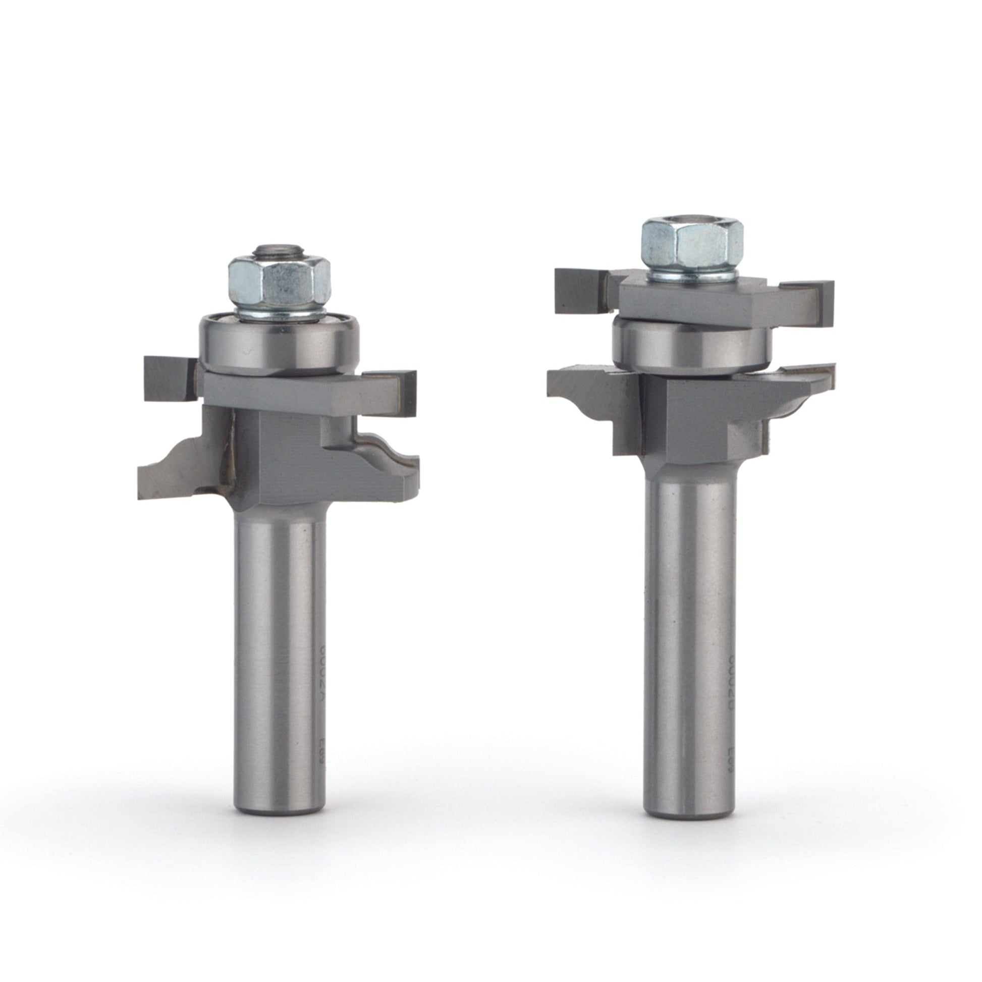 Ogee Stile and Rail Door Router Bit Set - 1/2" SH - 1-5/8" OD x 7/8" CL - 2 Piece alt 0