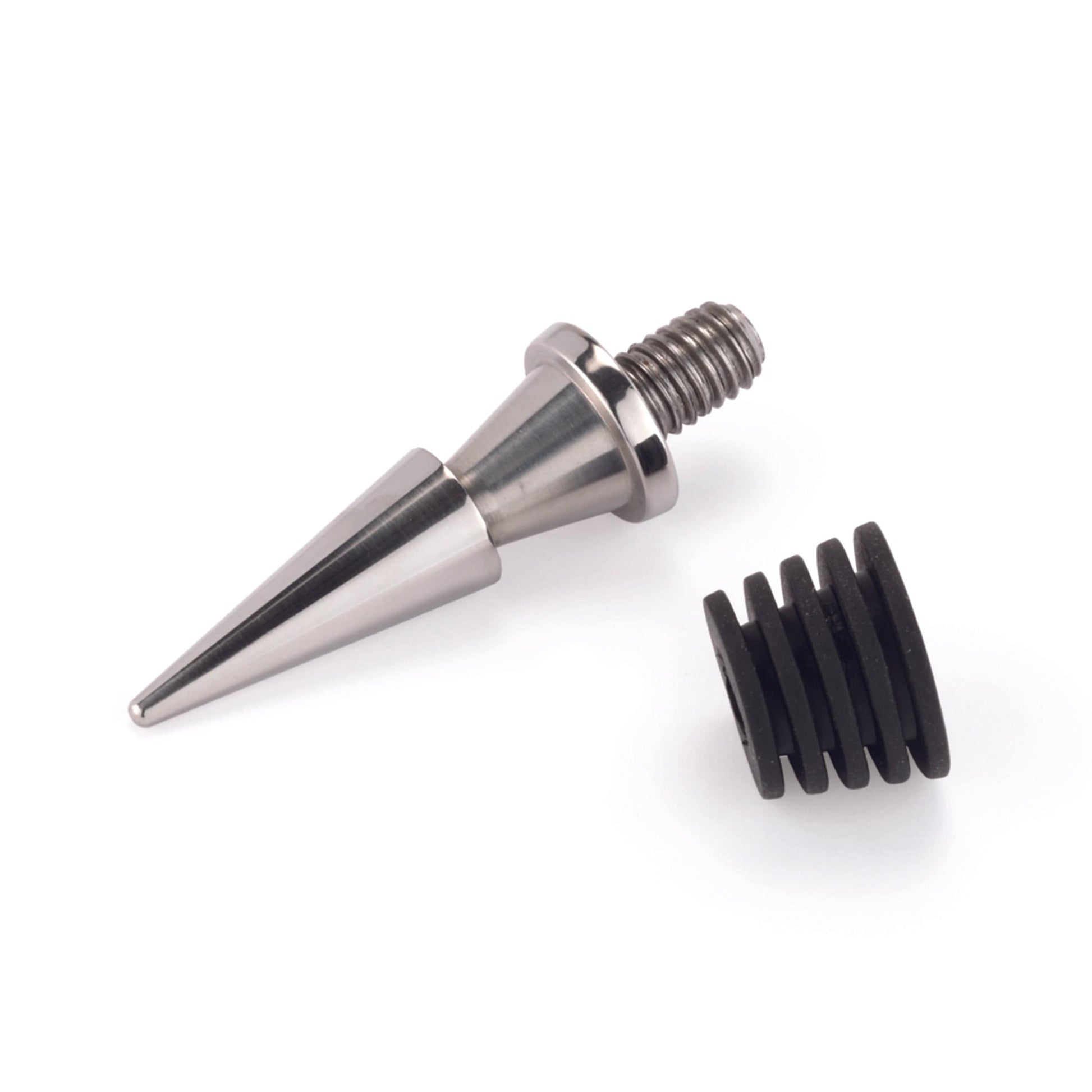 Mini Cone Bottle Stopper Turning Kit - Stainless Steel alt 0