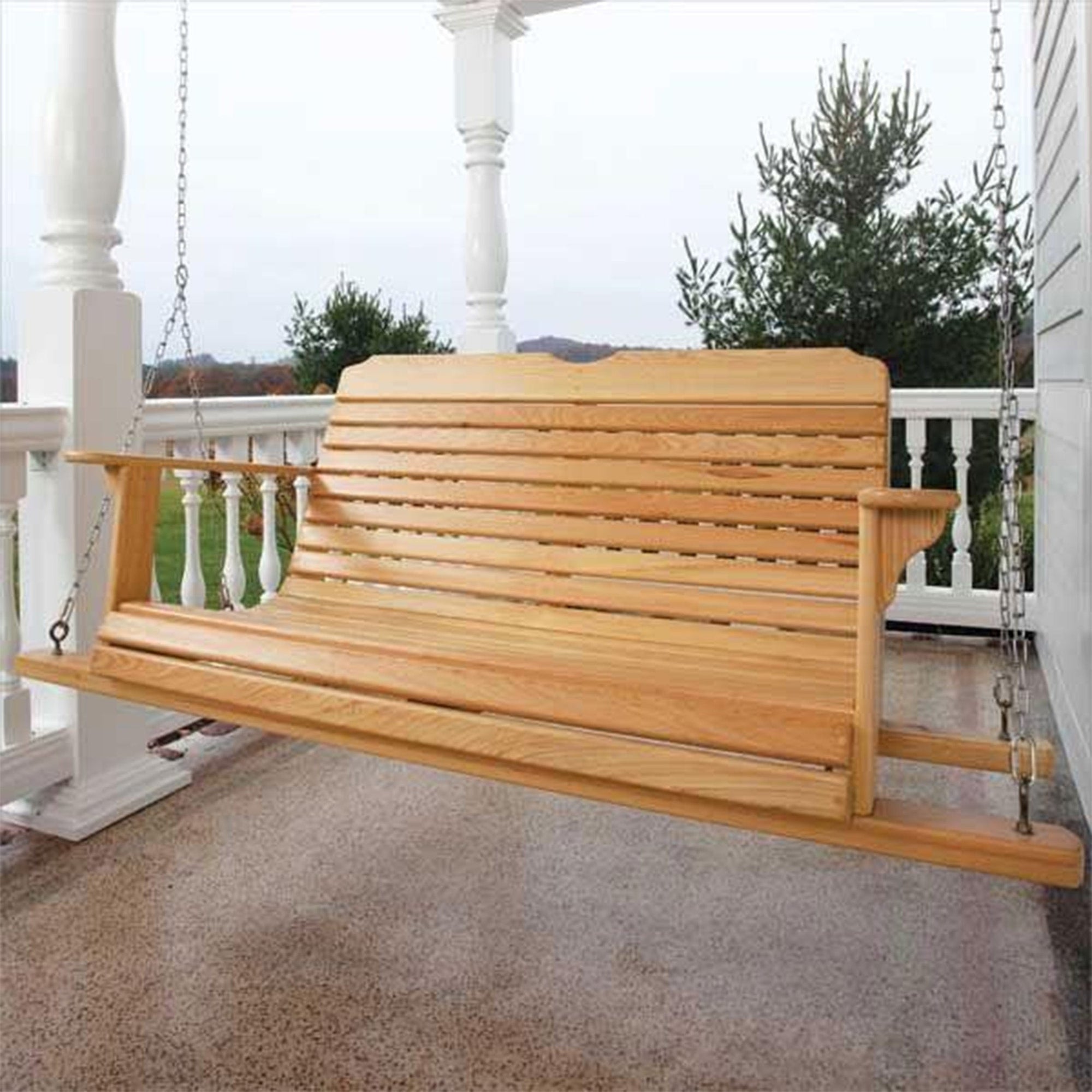 Woodworking Project Paper Plan to Build Outdoor Loving Porch Swing alt 0