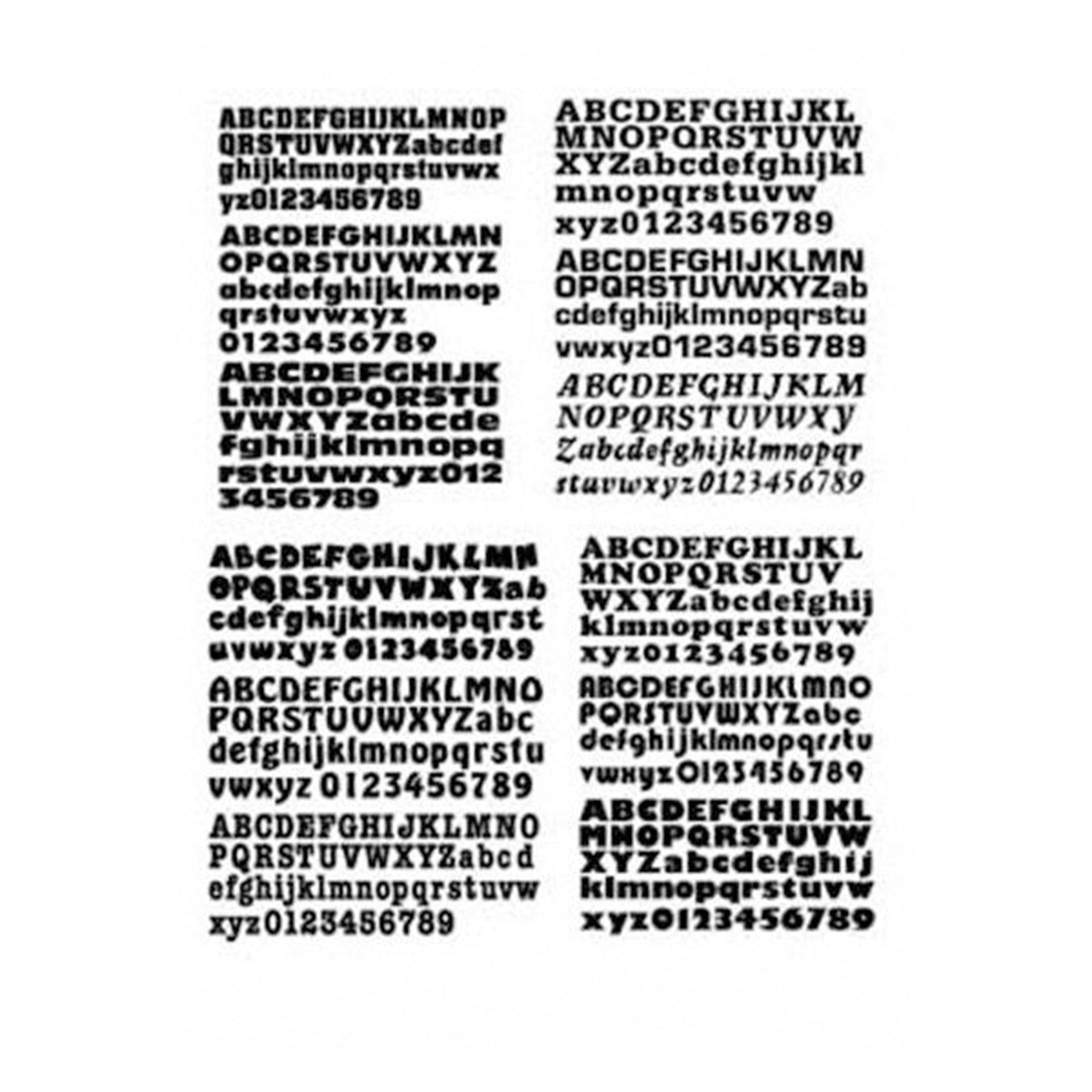 Woodworking Project Paper Plan to Build Ultimate Alphabet Number Set alt 0