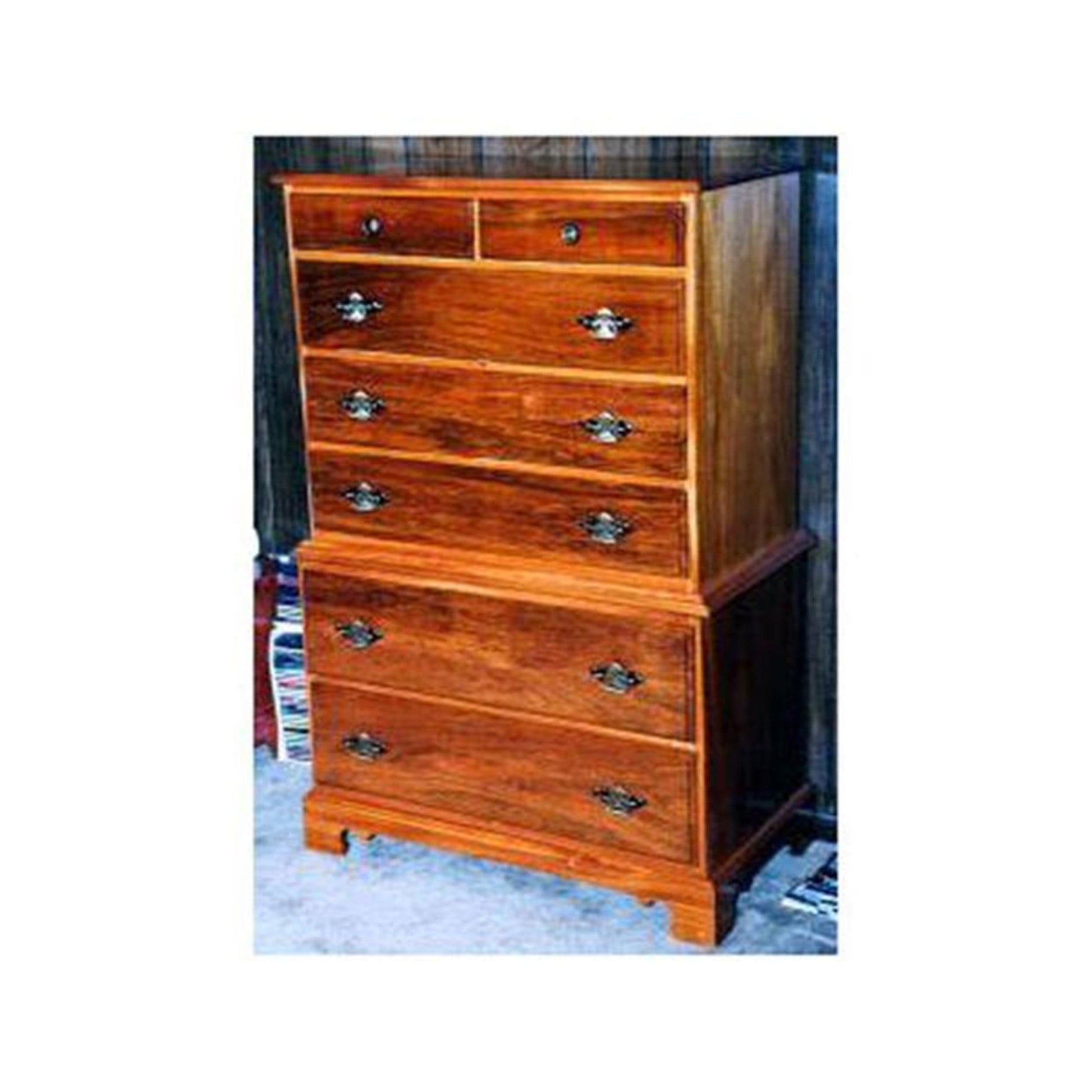 Woodworking Project Paper Plan to Build Chippendale Chest / Dresser alt 0