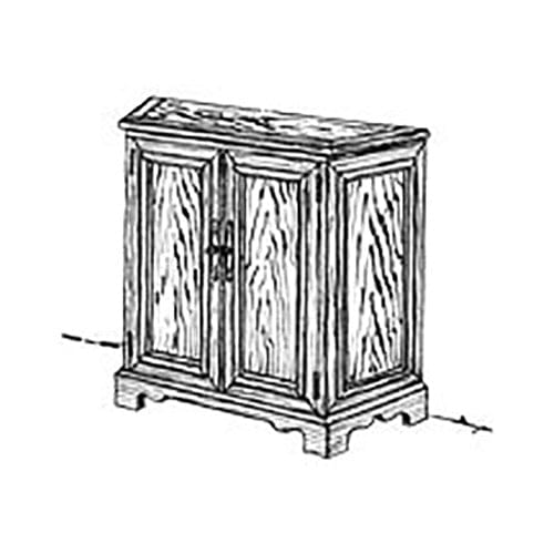 Woodworking Project Paper Plan to Build Hall Cabinet alt 0