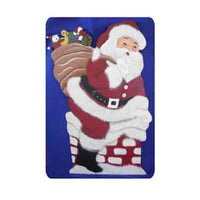 Woodworking Project Paper Plan to Build Country Santa in Chimney alt 0