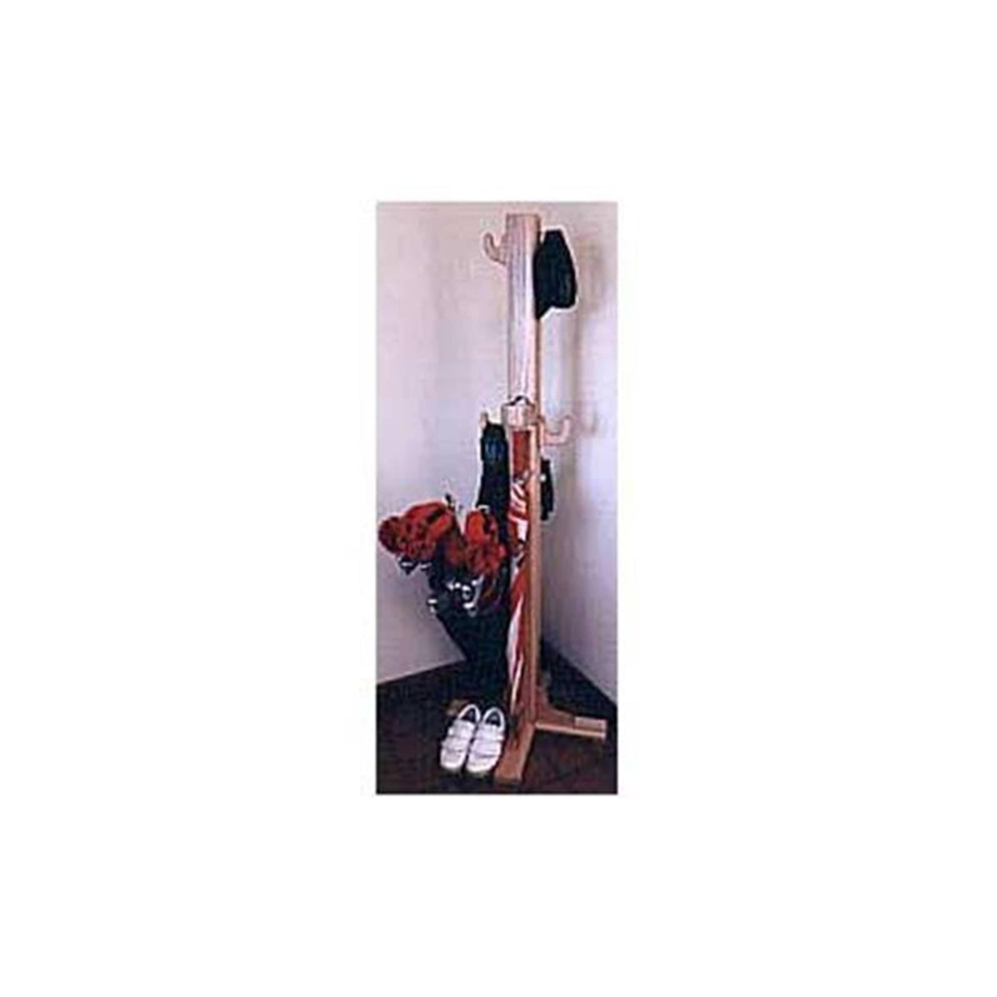 Woodworking Project Paper Plan to Build Golf Equipment Stand alt 0