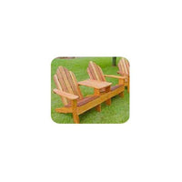 Woodworking Project Paper Plan to Build Classic Adirondack Tete-a-Tete alt 0