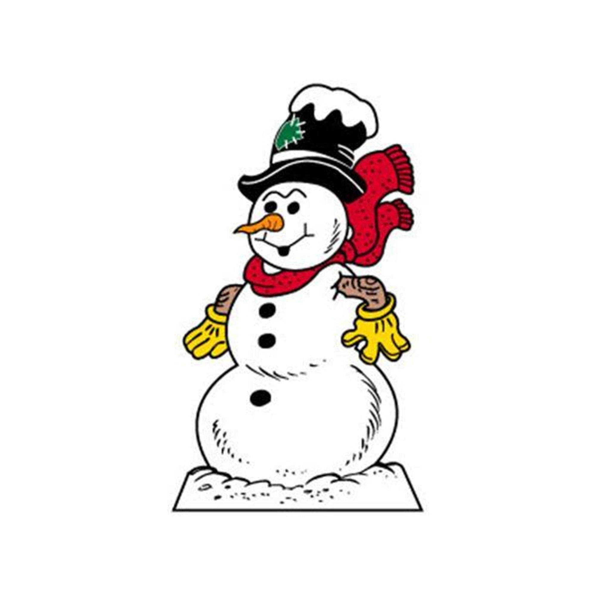 Woodworking Project Paper Plan to Build Large Snowman alt 0
