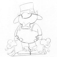 Woodworking Project Paper Plan to Build Leprechaun with Shamrocks alt 0