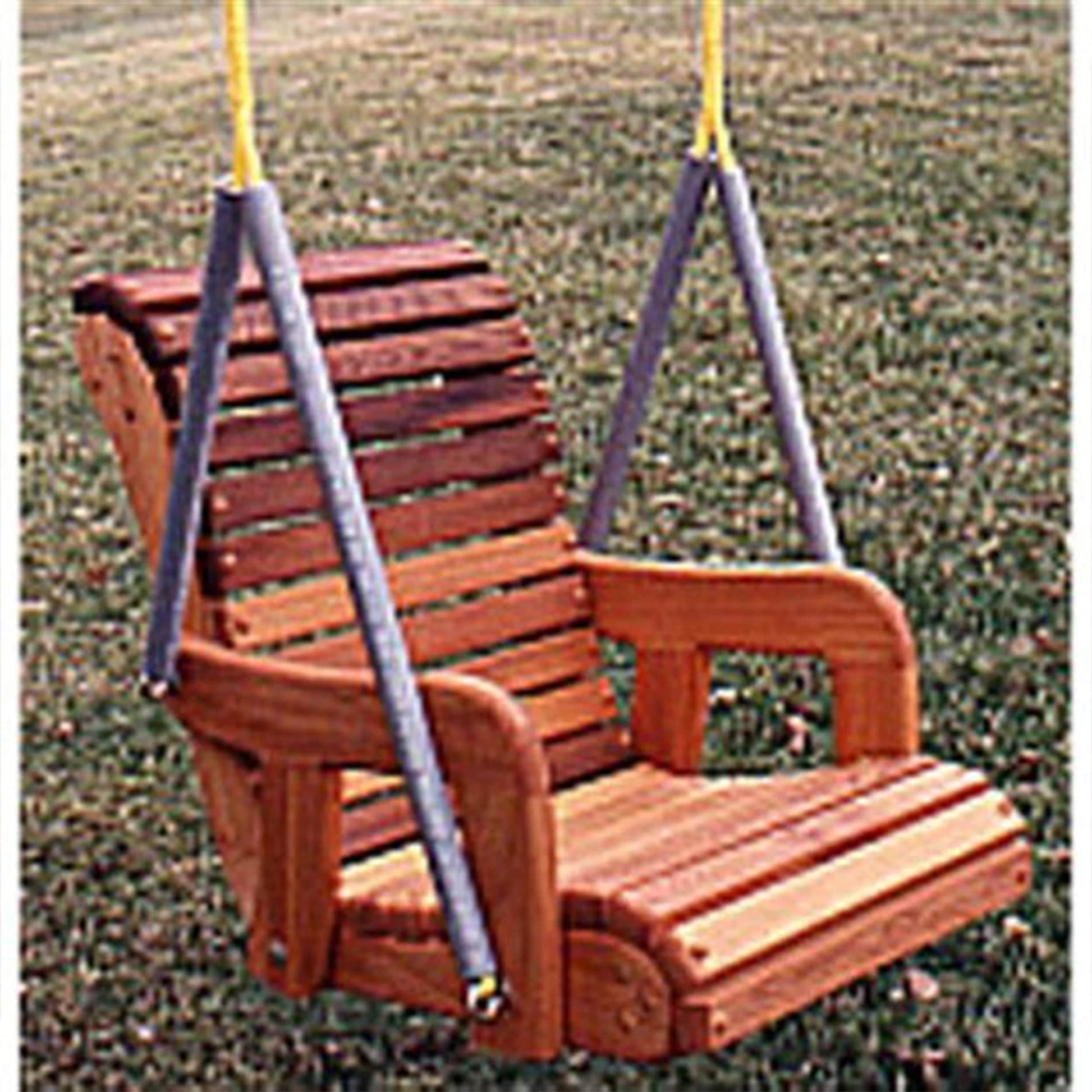Woodworking Project Paper Plan to Build Child's Swing alt 0