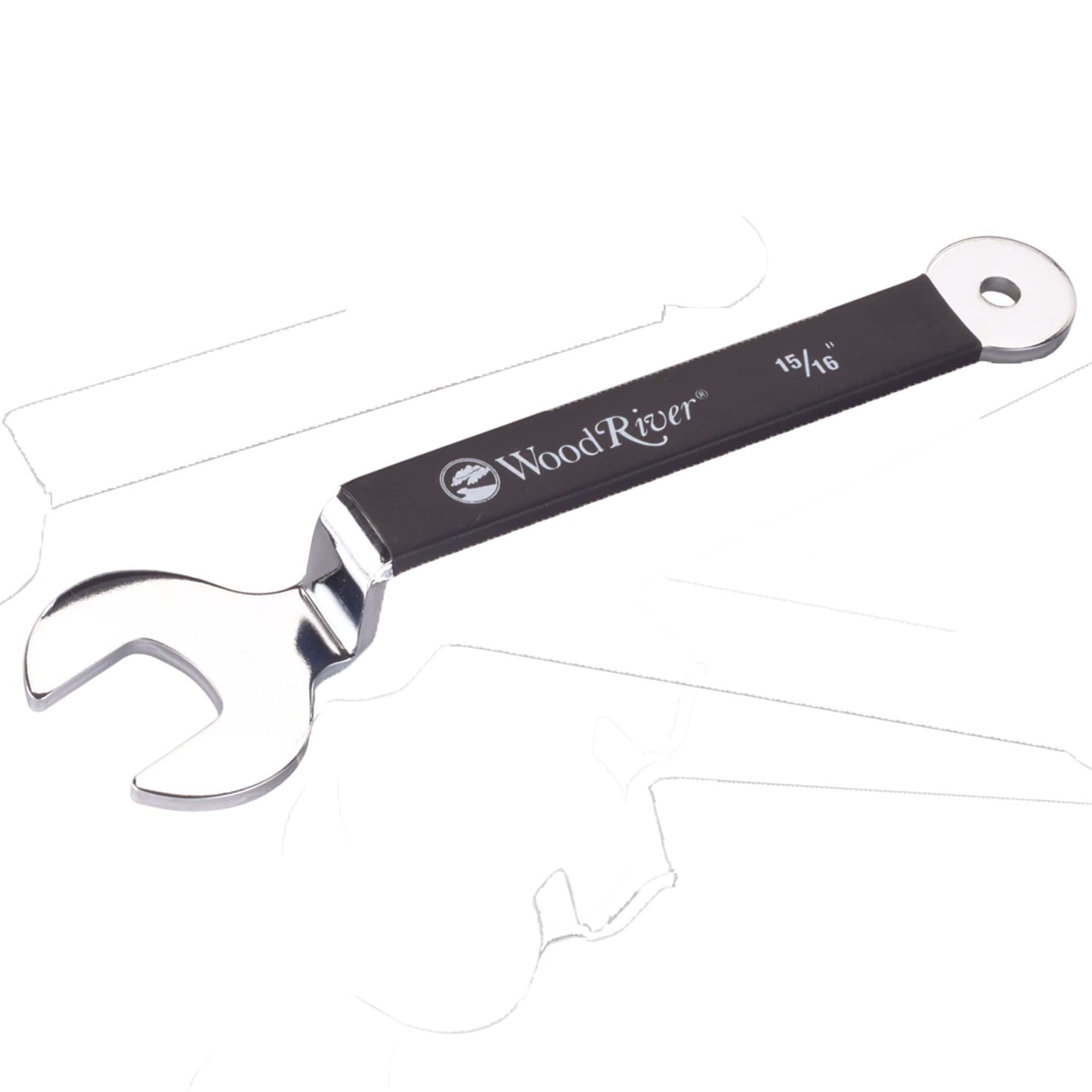 15/16" Offset Router Collet Wrench For Bosch, Makita and 2-1/4HP Triton Routers alt 0