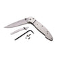 Liner Lock Pocketknife for Hunting and Fishing - 7-7/8" - Unfinished Kit alt 0