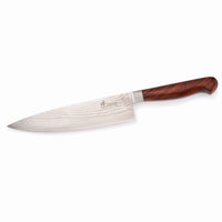 Chef Knife for Cutting Fruits Vegetables and Meat - 12-3/4" - Damascus - Unfinished Kit