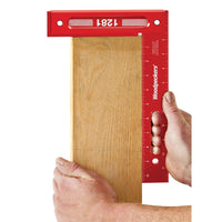 Precision Woodworking Square with Rack-It - 12" x 8"
