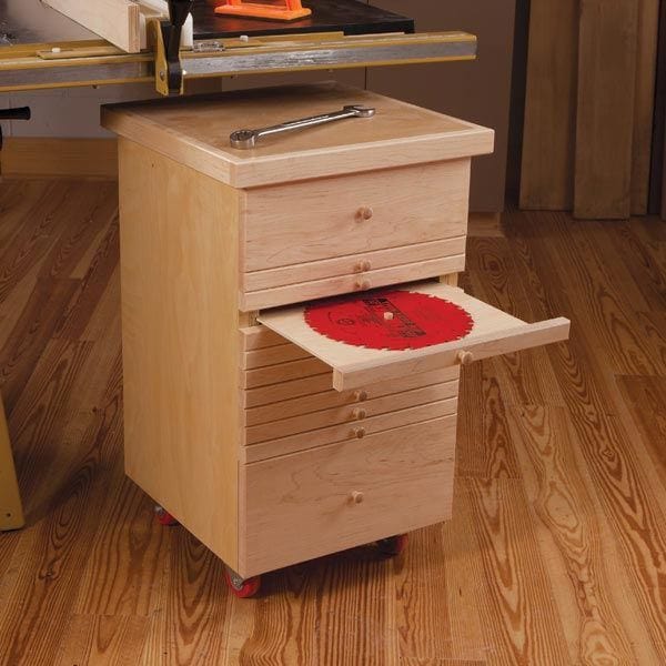 Tablesaw Accessory Cabinet - Downloadable Plan alt 0