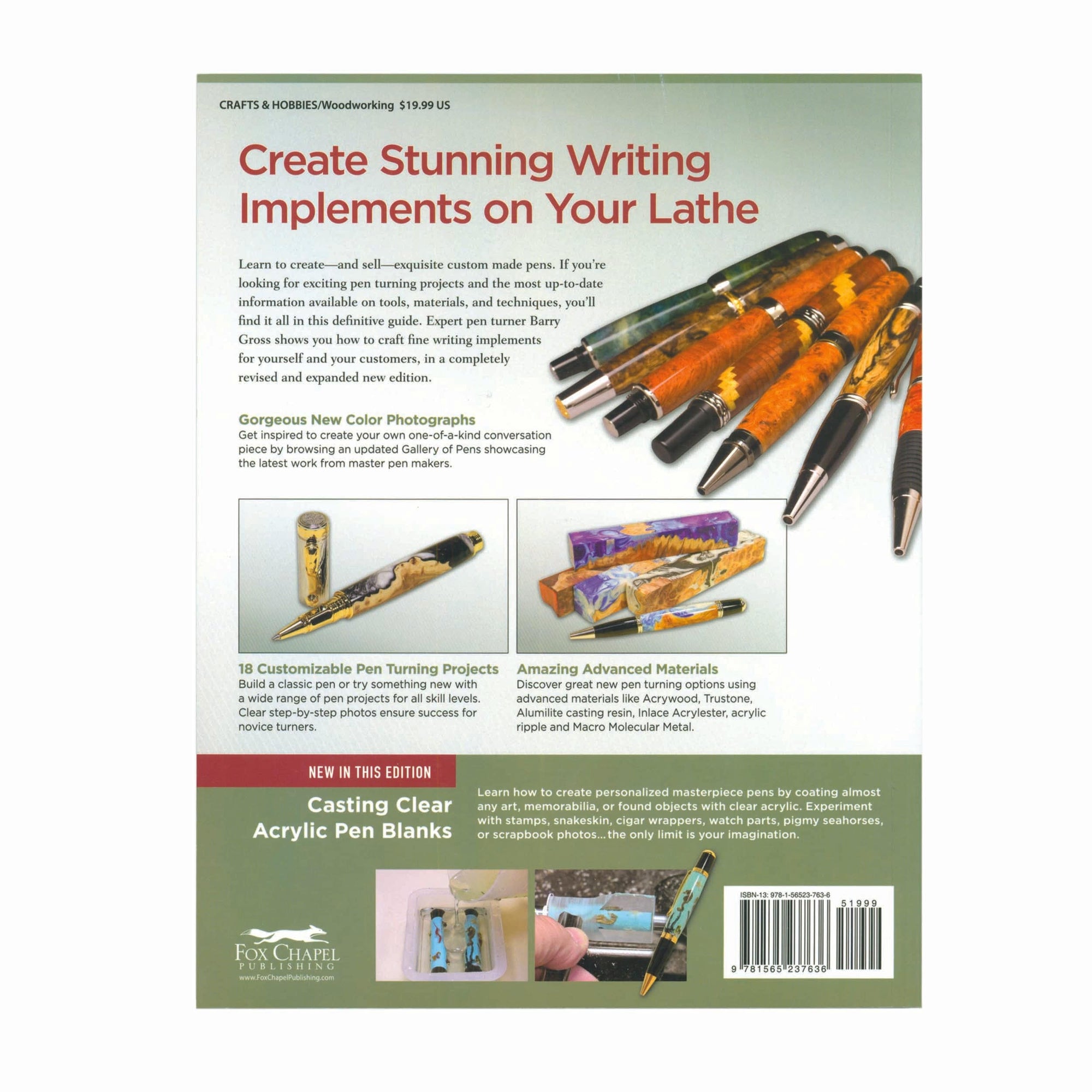 Pen Turner's Workbook 3rd Edition - Revised & Expanded alt 0