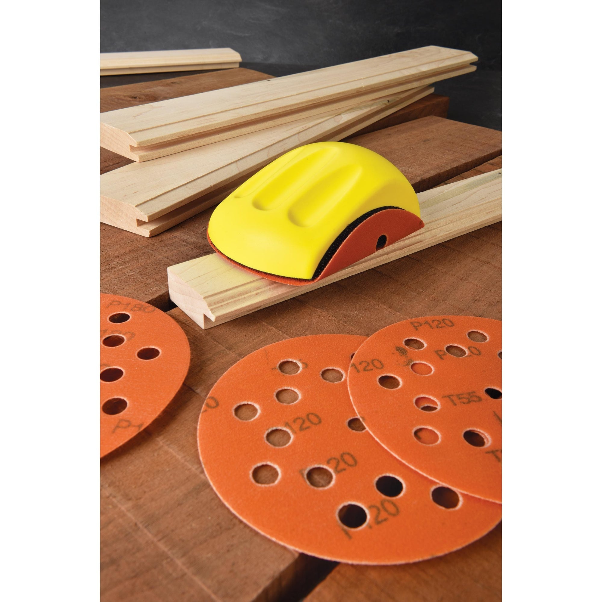 5" Foam Hook & Loop Sanding Block alt 0