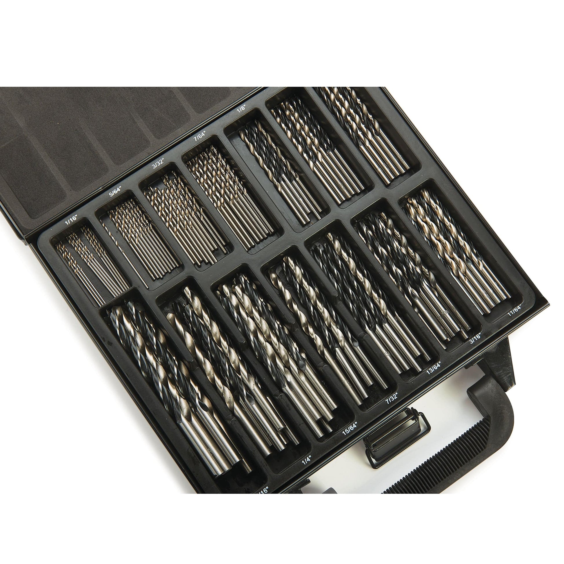Combo Brad Point and Twist Drill Bit Set - 100 Piece alt 0