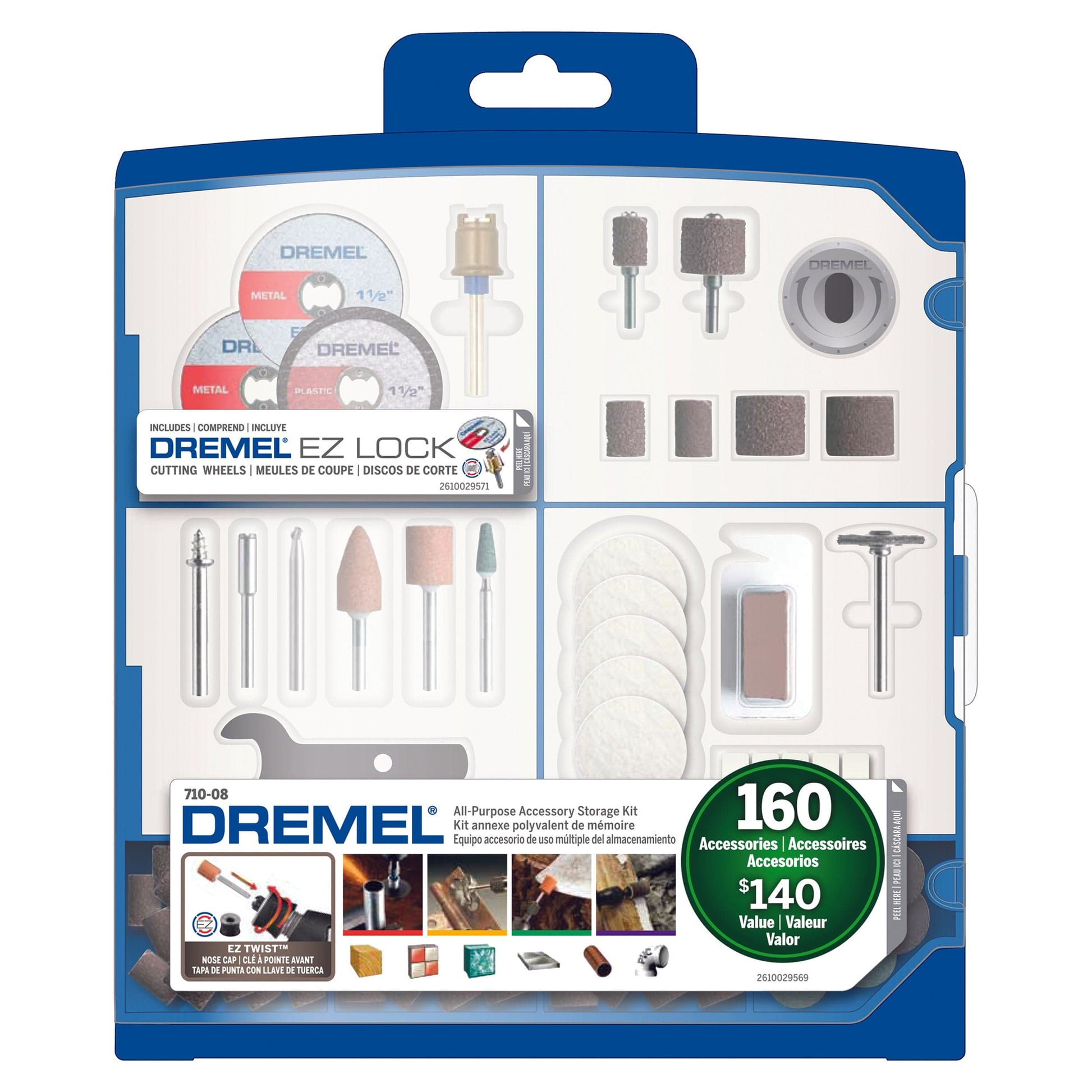 Accessory Kit with Case - 160 Piece alt 0