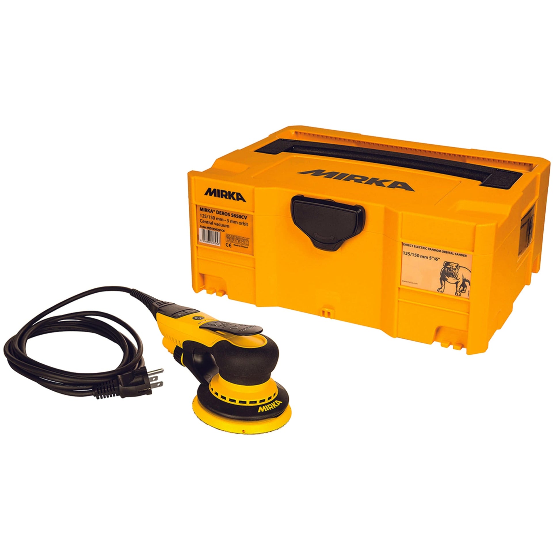 Deros 6" DC Compact RO Sander, 5mm Orbit alt 0