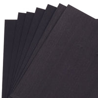 Dyed Wood Veneer Pack - 8" x 8" - Black - 7 Piece alt 0