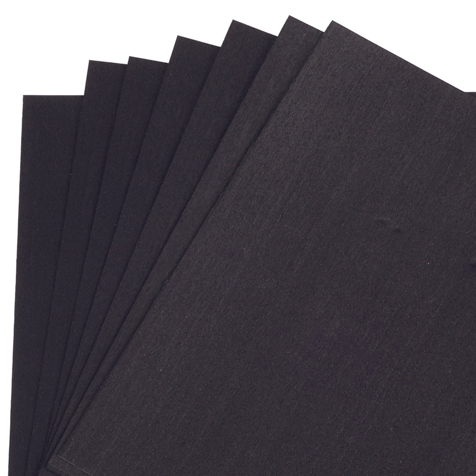 Dyed Wood Veneer Pack - 8" x 8" - Black - 7 Piece alt 0