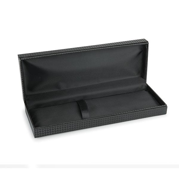 Black Carbon Fiber Texture Pen/Pencil Case alt 0