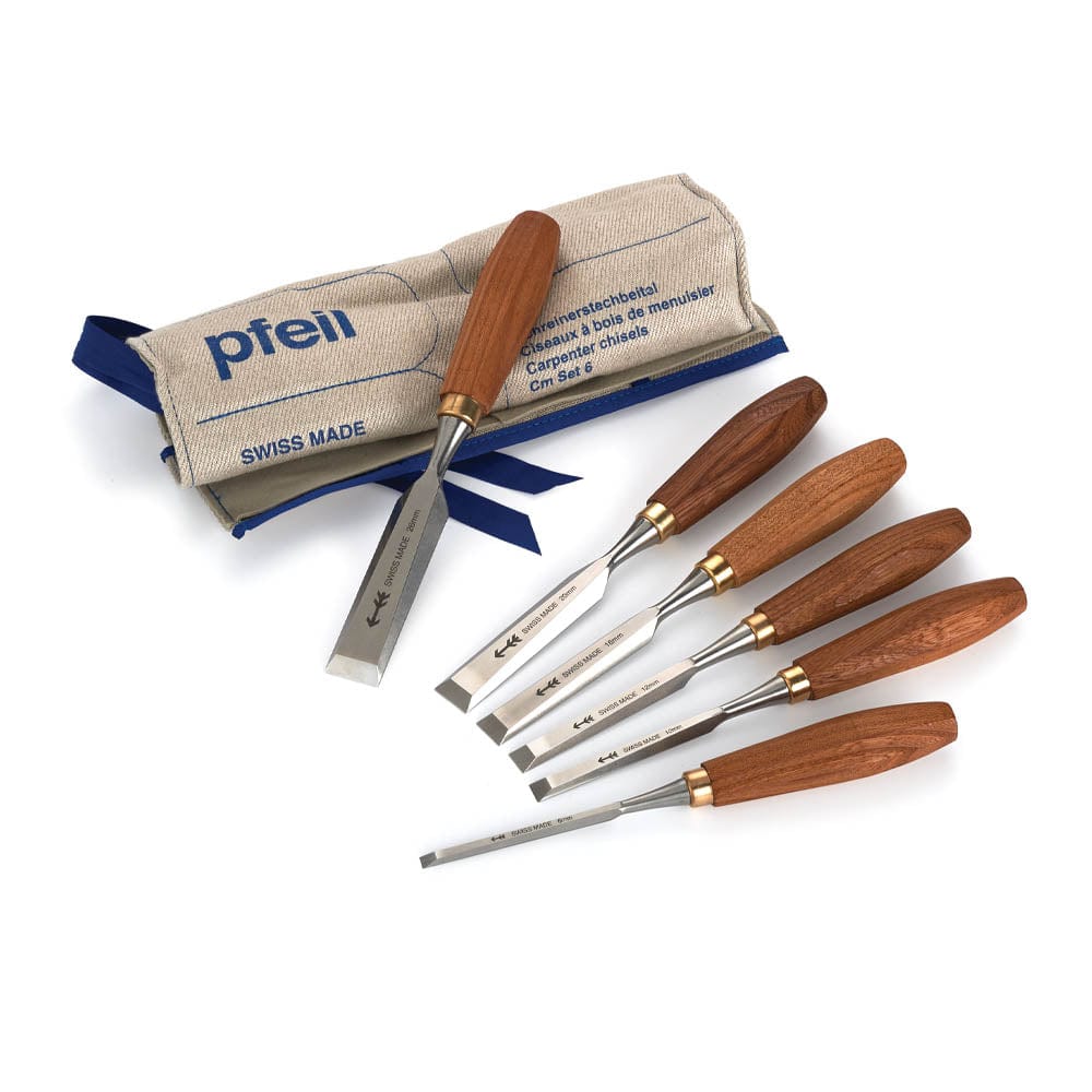 Beveled Edge Chisel Set - 6 Piece