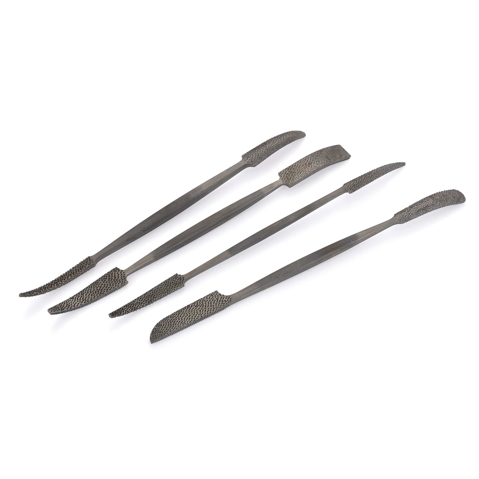 7" Riffler Set - 13 Grain- 4 Piece alt 0