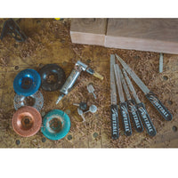 Original Ball Nose Burr, 1/8" Shaft, Coarse (1/8" x 3/4") alt 0