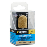 Original Ball Nose Burr, 1/4" Shaft, Fine (3/4" x 1-1/8") alt 0