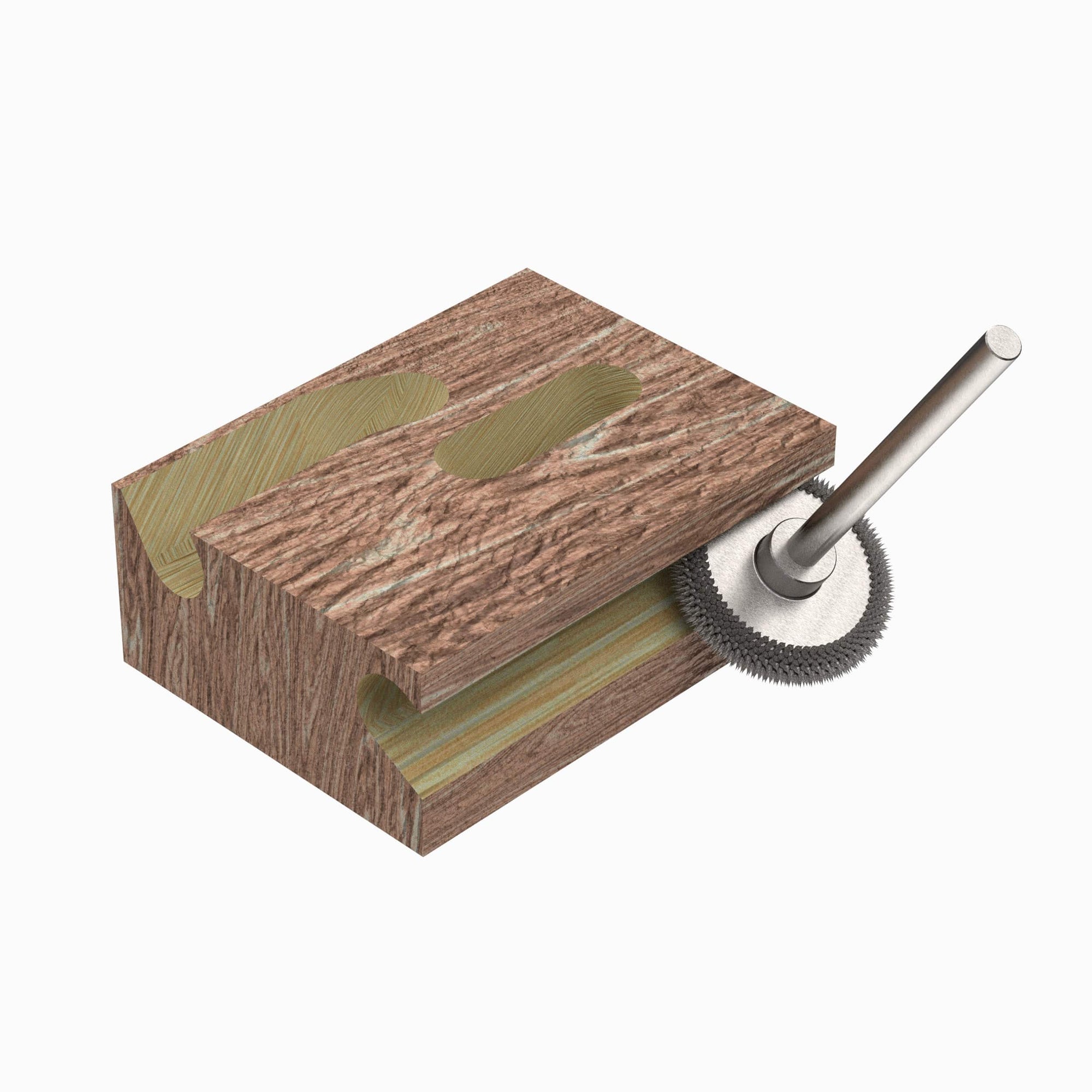 Original Rotor Saw Burr, 1/8" Shaft, Fine (3/4" x 1/8") alt 0