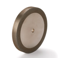 180 Grit CBN Grinding Wheel - 6" x 3/4" for Grinders with a 1/2" Arbor alt 0