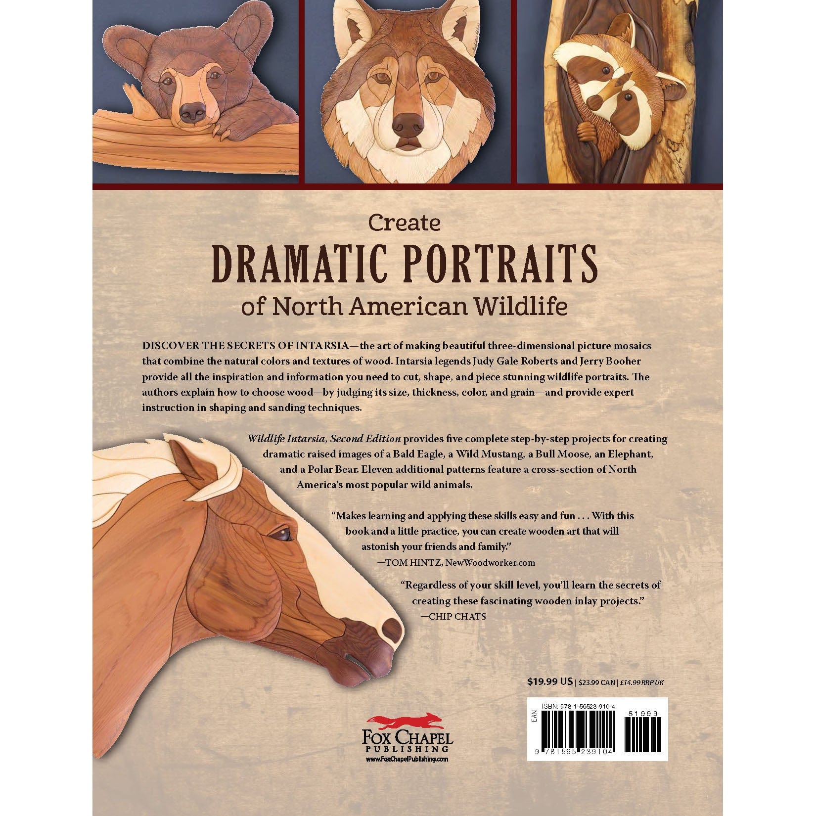 Wildlife Intarsia Woodworking, 2nd Edition alt 0