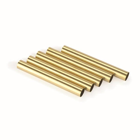 Replacement Brass Tubes for Law Enforcement Click Ballpoint Pen Kit - 5 Piece alt 0