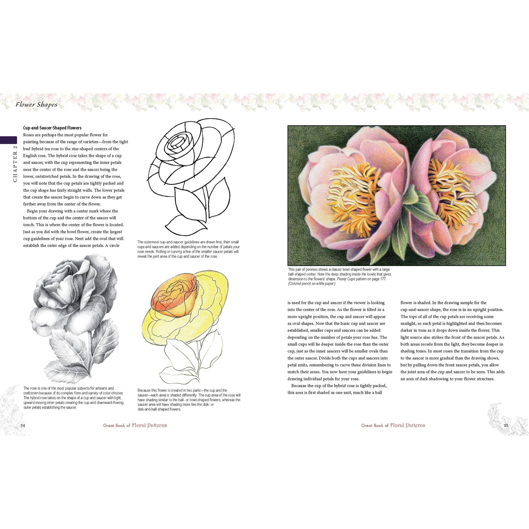 Great Book of Floral Patterns, Third Edition, Revised and Expanded alt 0