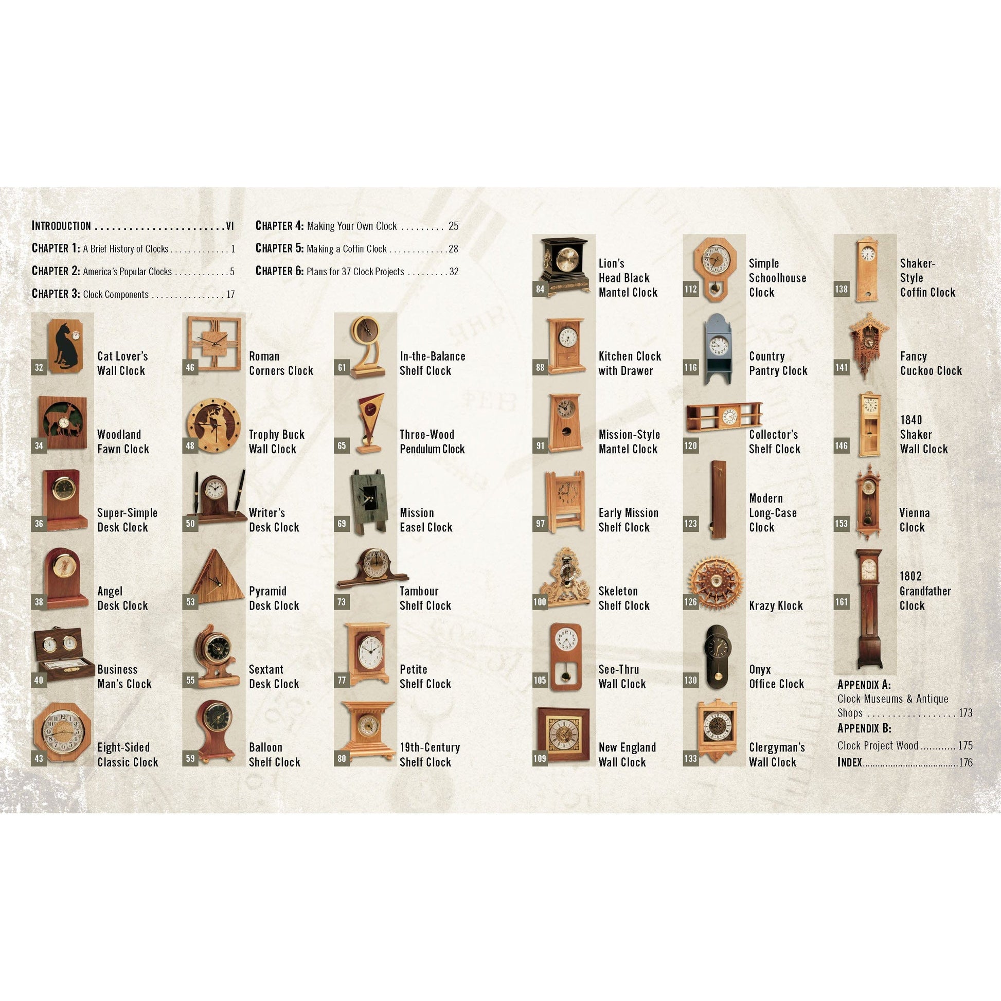 Complete Guide to Making Wooden Clocks, 3rd Edition alt 0