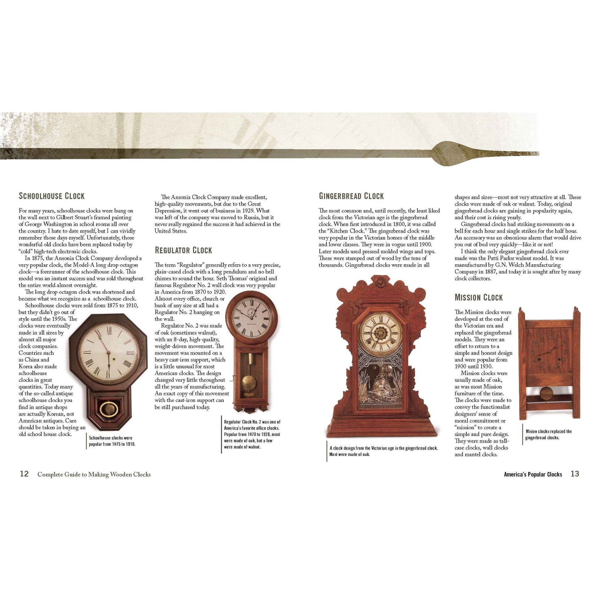Complete Guide to Making Wooden Clocks, 3rd Edition alt 0