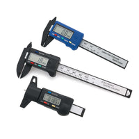 Carbon Fiber Digital Caliper and Depth Gauge Set - 3 Piece alt 0