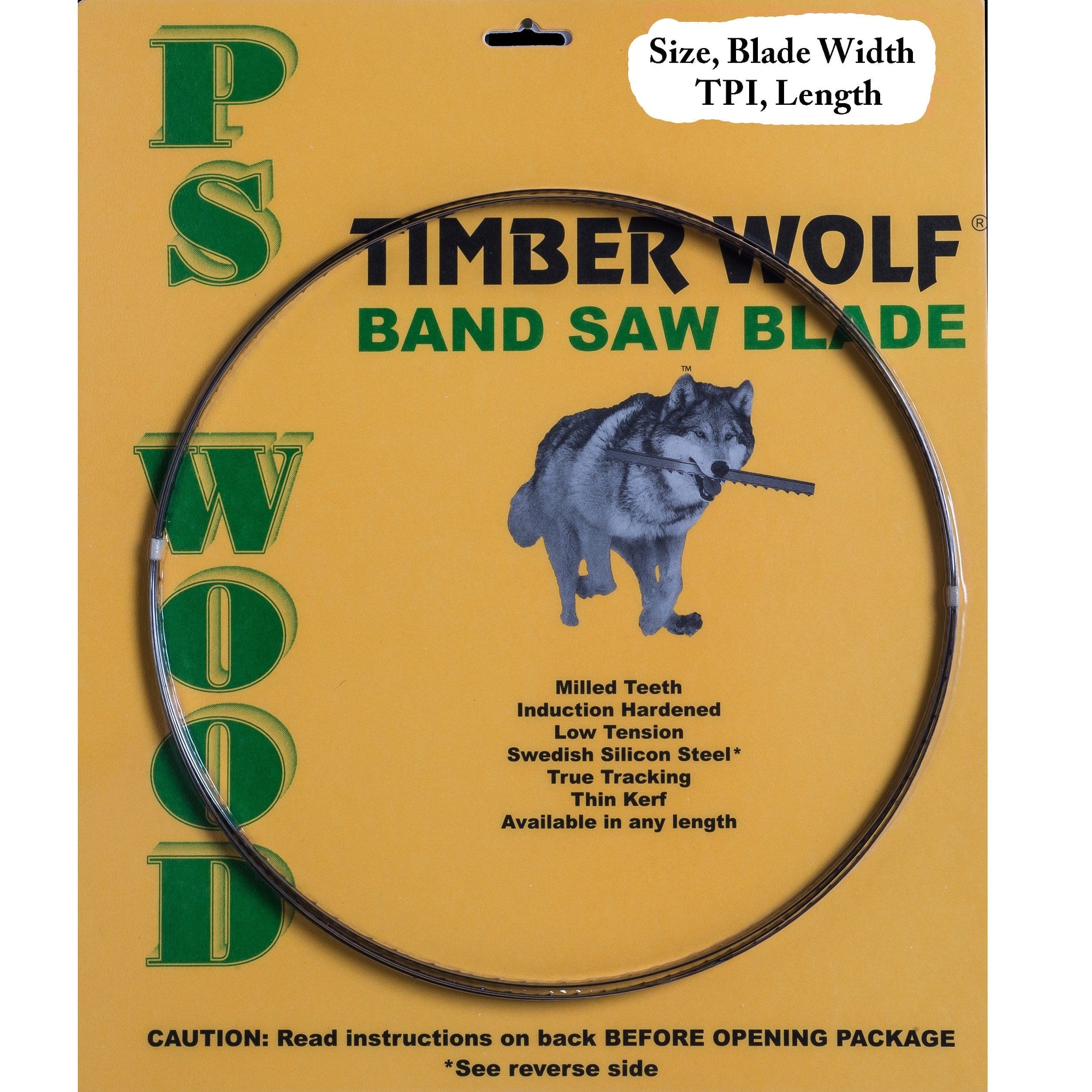 Bandsaw Blade - 70-1/2" x 1/4" x 6 TPI - Positive Claw alt 25