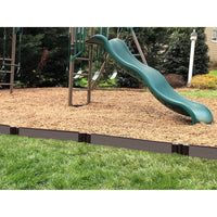 Weathered Wood Straight Playground Border 16' - 1" profile    alt 0