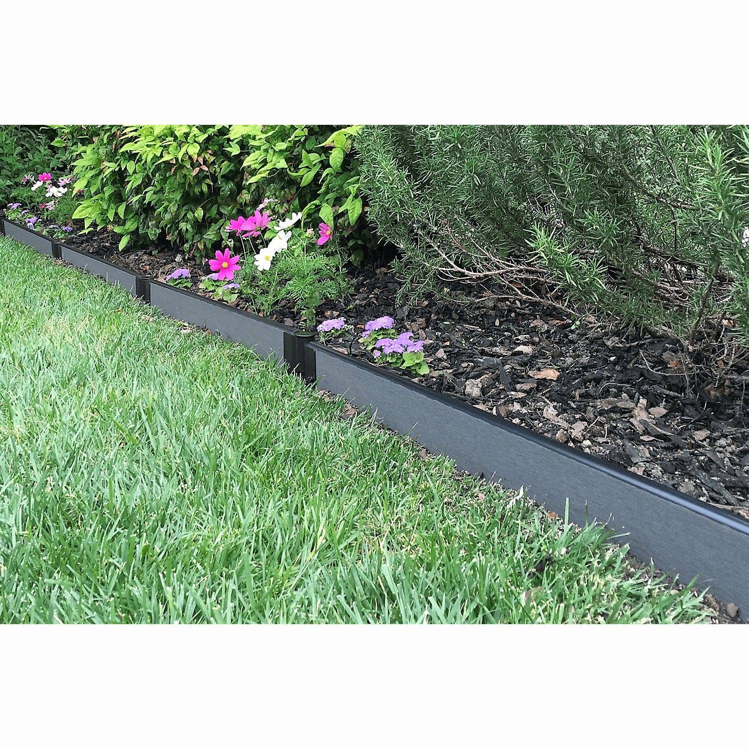  Straight Landscape Edging Kit 16' - 1" profile alt 0